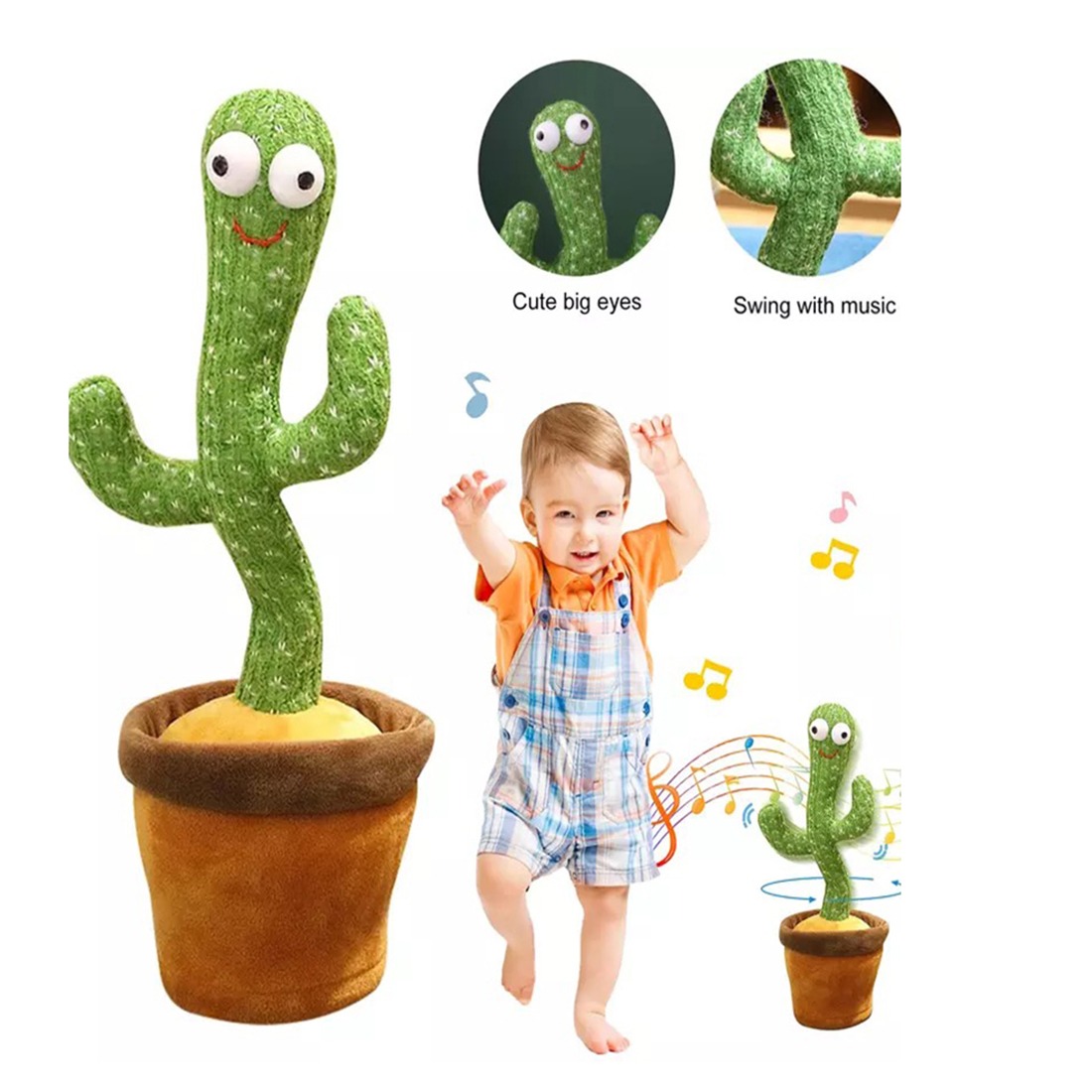 Dancing Cactus Toy For Kids